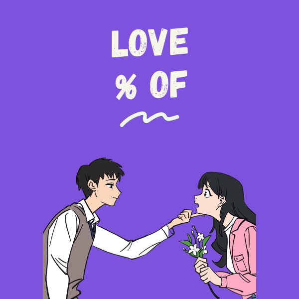 "Love % Of" book cover